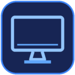 Smart TV pictogram